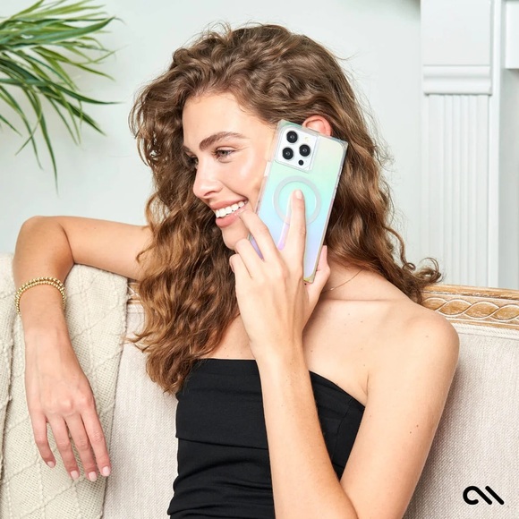 HOST PICK! LN — “Iridescent Rainbow” BLOX iPhone 15 Pro Max Case — Case-Mate - Picture 6 of 11